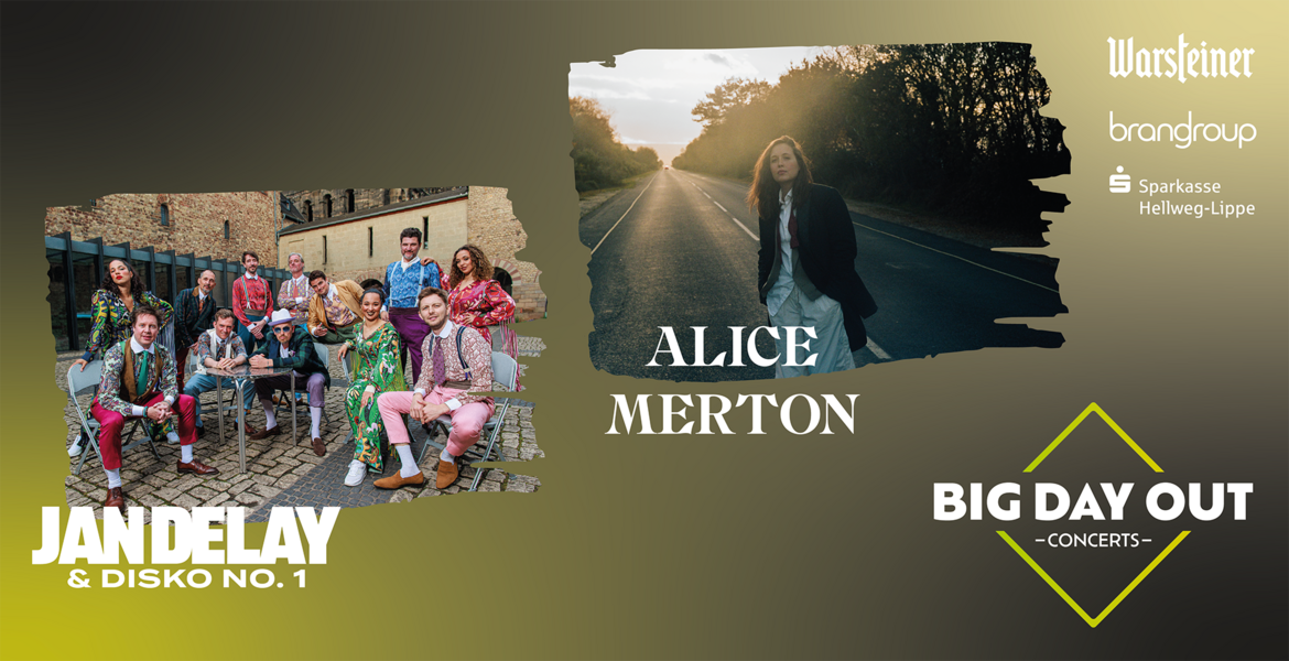 Tickets JAN DELAY & DISKO No.1 + ALICE MERTON, Best of 25 Years - Die Tour in Anröchte